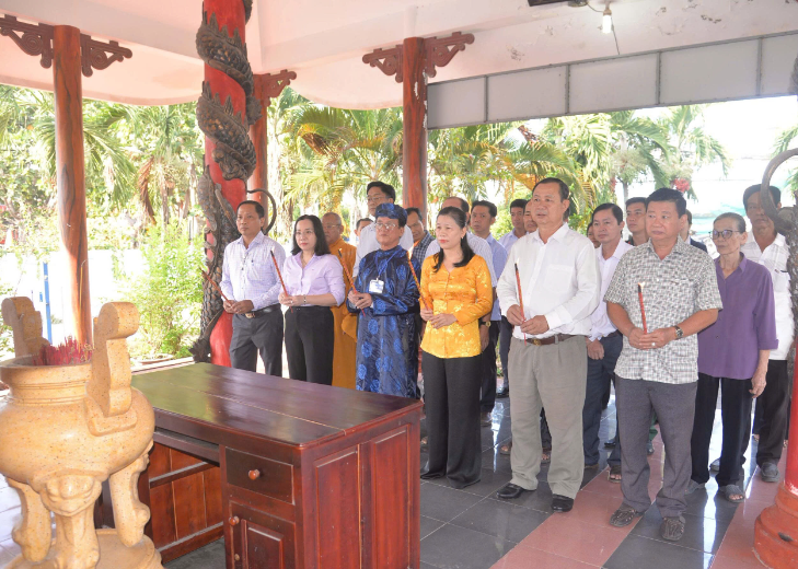 Phước Mỹ Trung tổ chức Giỗ tổ Hùng Vương Mùng 10 tháng 3 năm Bính Ngọ