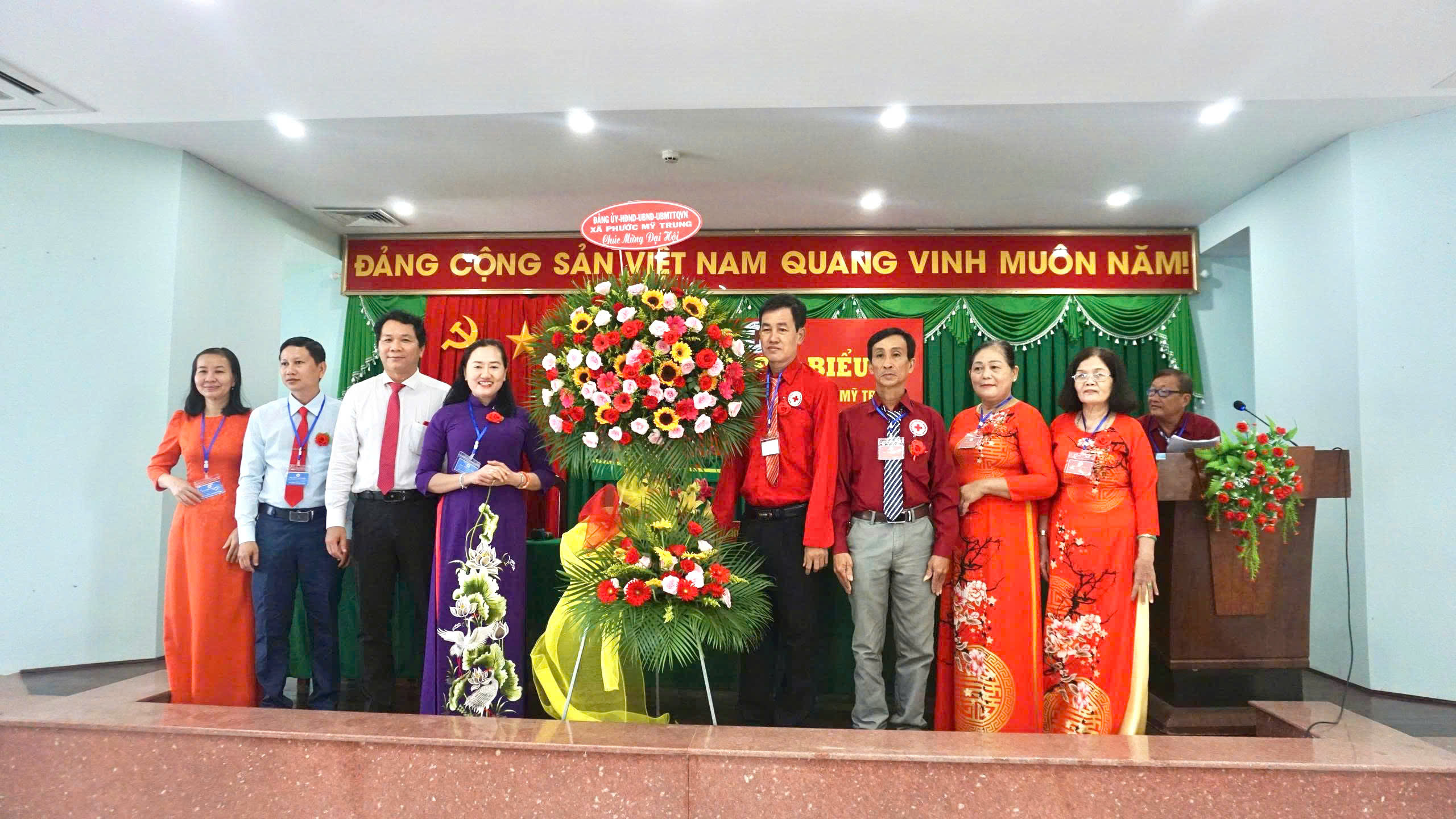 Hội Chữ thập đỏ xã Phước Mỹ Trung tổ chức thành công Đại hội lần thứ I, nhiệm kỳ 2026 - 2031