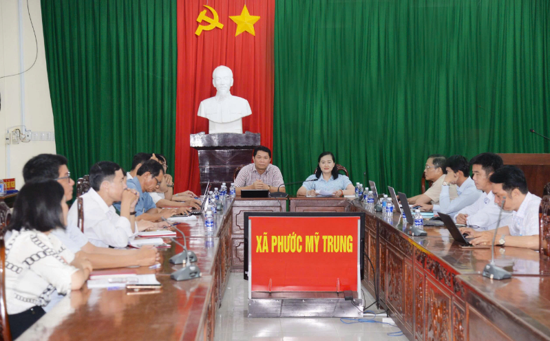 Phước Mỹ Trung dự họp sơ kết tình hình kinh tế xã hội tháng 4 năm 2026