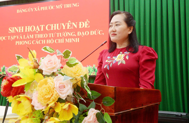 Phước Mỹ Trung tổ chức buổi sinh hoạt chuyên đề tháng 6 năm 2026