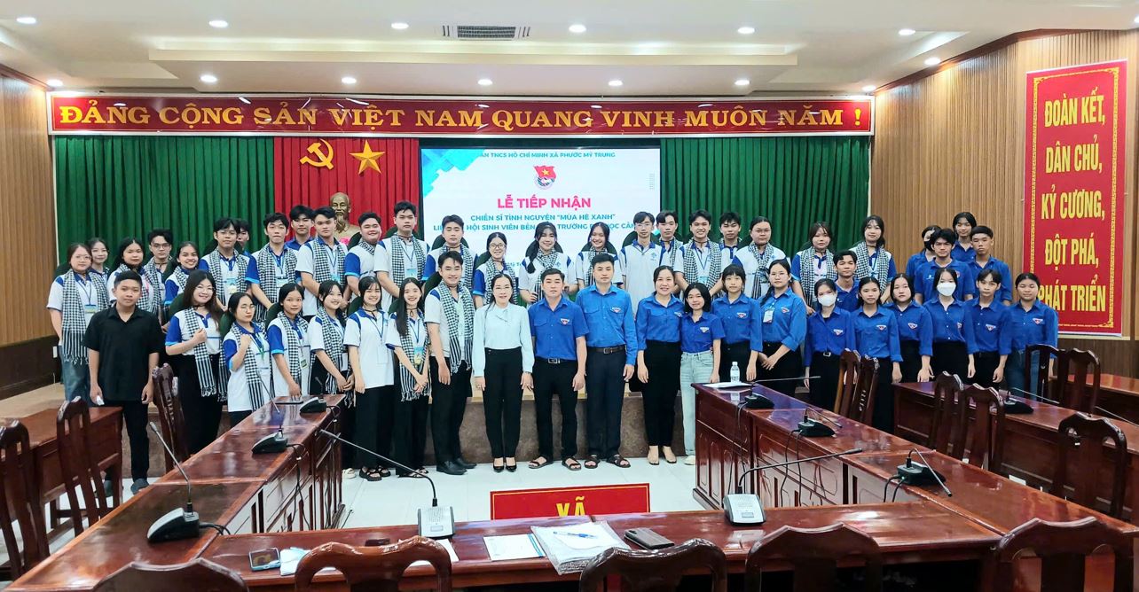 Phước Mỹ Trung tổ chức chiến dịch tình nguyện  mùa hè xanh năm 2025