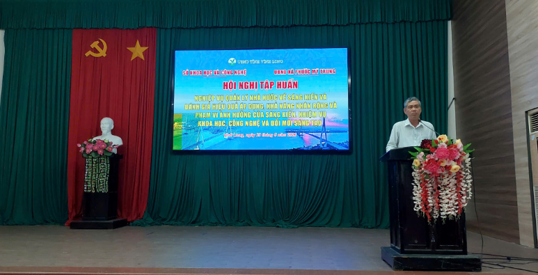 Tổ chức tập huấn nghiệp vụ quản lý nhà nước về sáng kiến và đánh giá hiệu quả áp dụng, phạm vi ảnh hưởng của sáng kiến năm 2026